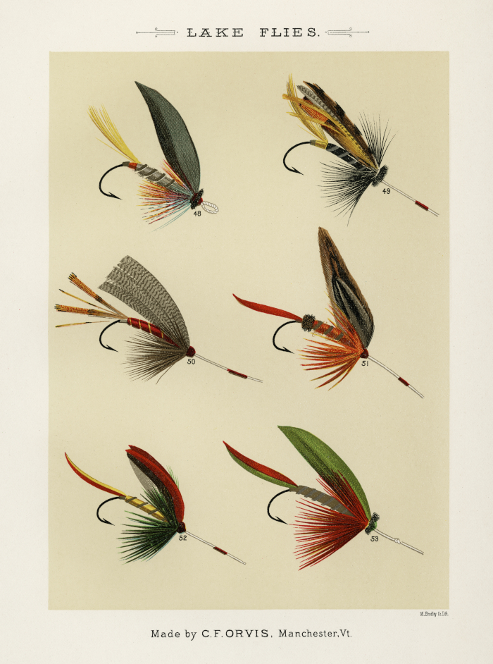 Lake Flies: Favorite Flies and Their Histories by Mary Orvis Marbury